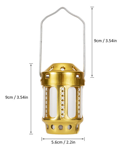 Lámpara De Noche Con Forma De Candelabro, Vela De Pesca, Por
