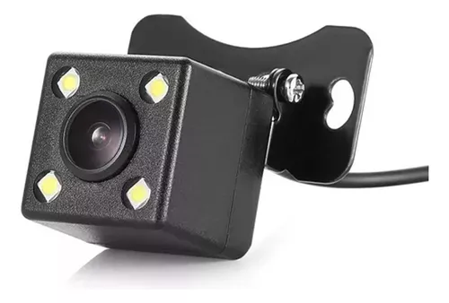 Camara Marcha Atras Retroceso Led Auto Universal Negro