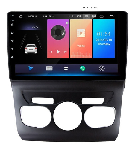 Imagem 2 de 10 de Kit Multimidia C4 Lounge Android Apple Carplay, Cmd De Voz