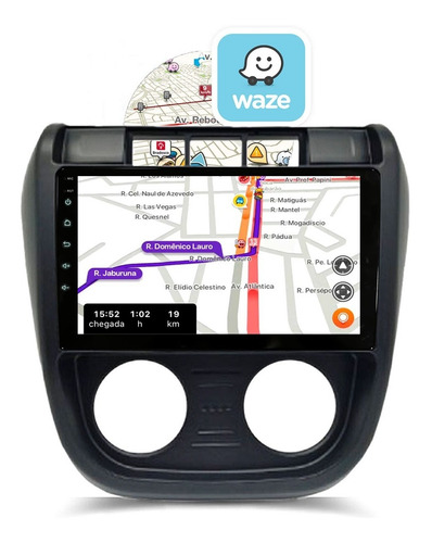 Nova Central Multimídia Android Fox G1 2004/2010 Tv Hd Gps