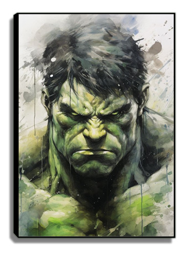 Cuadros Decorativos De Hulk, Comic, Superhéroe, -28x40cm- 