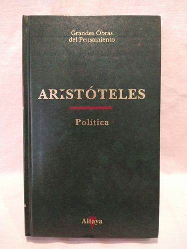 Política Aristóteles Altaya B 