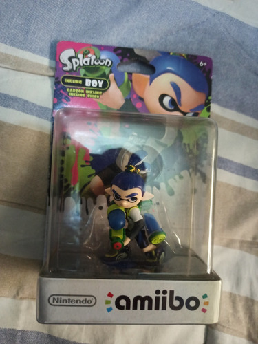 Inkling Boy Splatoon Series Nintendo Amiibo (Usado)
