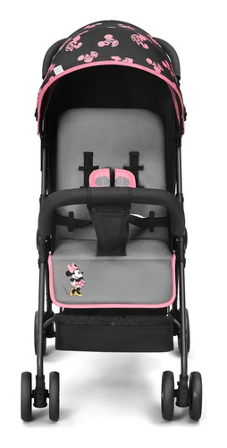 Carrinho De Passeio 15 Kg Minnie Twist Multikidsbaby Bb405 Cor Preto