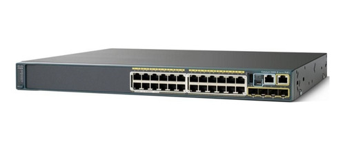 Switch Poe+ Cisco Catalyst 2960s 24 Port Giga Uplink Sfp (Usado)