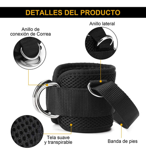 Grilletes Para Tobillo Gym, Grilletes Para Tobillo Gym