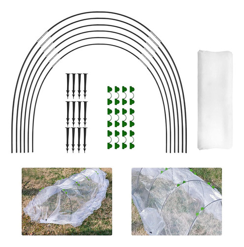 Kit De Malla De Jardín Barrera De Insectos De Red De