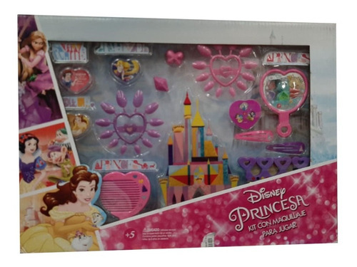 Disney Princesas Set Con Maquillaje Para Jugar Para Niñas | Envío gratis