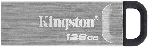 Memoria Usb 128 Gb Kingston Dtkn Kyson Usb 3.2 Plata