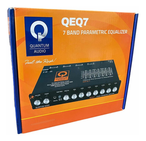 Ecualizador Quantum 7 Bandas Qeq7 8v Line Driver Parametrico