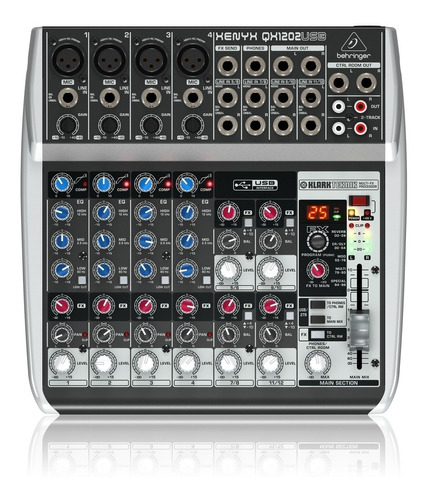 Mezcladora Mixer Behringer Xenyx Qx1202usb + Garantía 