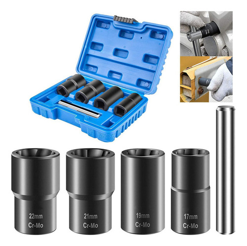 Conjunto De Chave De Torque Para Removedor De Porca De Roda