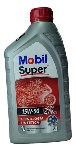 Aceite Mobil 4t Mx 15w-50 Sintetico