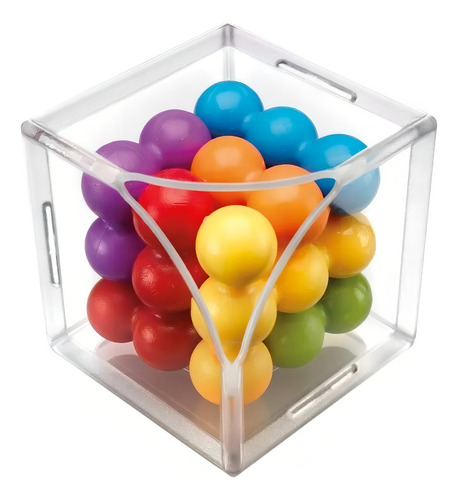 Brinquedo Cubo Quebra Cabeça Cube Puzzler Pro Smartgames Cor da estrutura Acrílica