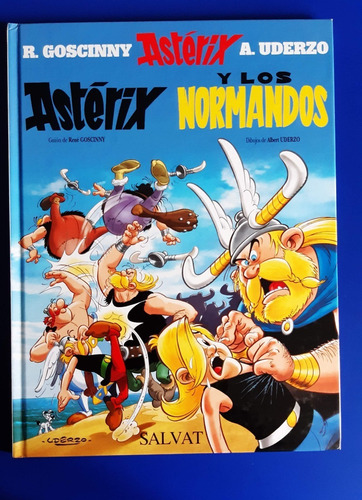 Libro Comic Asterix Y Los Normandos - Ed Tapa Dura - Nuevo