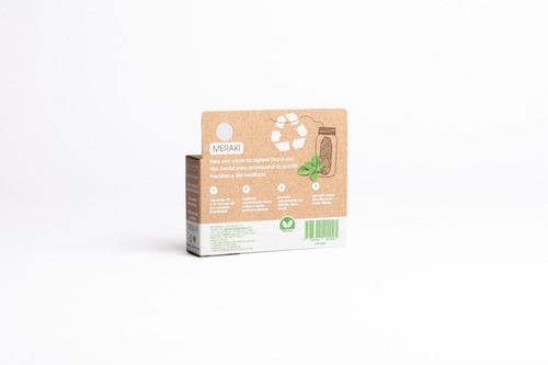 Imagen 3 de 3 de Hilo Dental Biodegradable Meraki Envase Eco Friendly Vegano