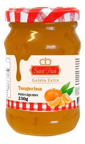 Geleia De Tangerina Premium Saint Paul 230g