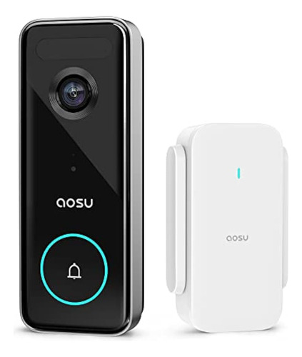 Doorbell Camera Wireless, Aosu 5mp Ultra Hd, Sin Cargo Mensu