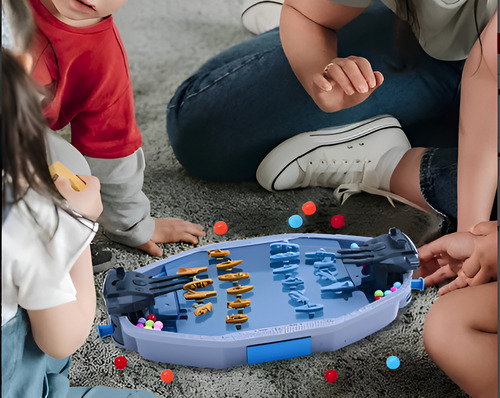 Juego De Mesa Batalla Naval Aviones Punteria Y Rapidez Niños