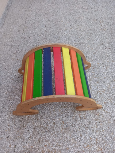 Balancín Montessori Arco Iris Rojo (Usado)