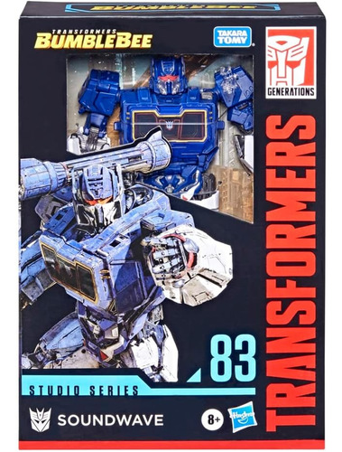 Figura Transformers Studio Series Soundwave Takara Tomy Mse