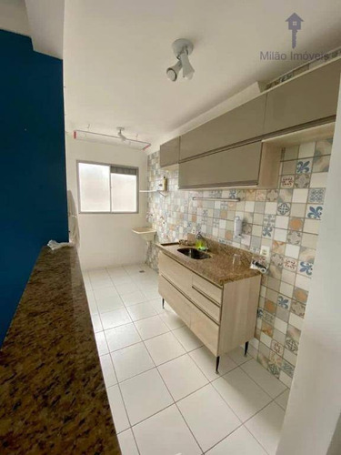 Apartamento Com 2 Dormitórios À Venda, 47 M² Por R$ 175.000 - Parque Sicília - Campolim - Votorantim/sp - Ap1493