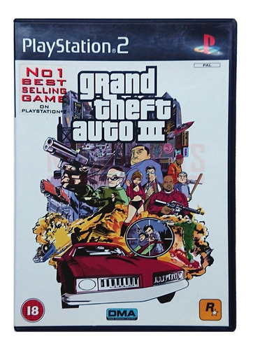 Grand Theft Auto 3 Ps2 Gta Pal