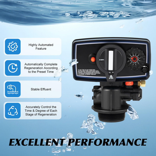 Válvula De Control Automático Para Suavizador De Agua 12 Día