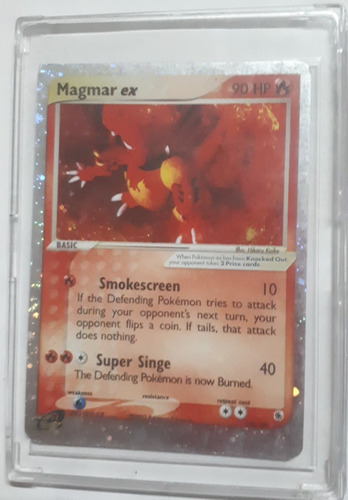 Pokemon Tcg Magmar Ex - 100/109 - Ultra-rare