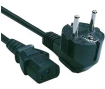 Comprar Cable De Poder Schuko Para Pc, Tv, Monitor Y Muc Worldmaster