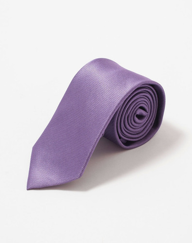 Corbata Lisa John Falso Liso Violeta