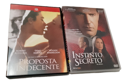 3 Dvd Demi Moore Ghost Outro Lado Vida+ Proposta Indecente+1