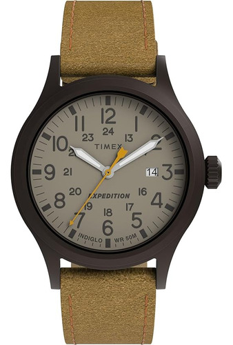 Reloj Timex Expedition Tw4b340009j 40 Mm, Correa De Piel