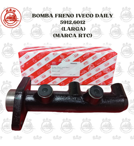Bomba De Freno Iveco Daily 5912,6012 Larga 