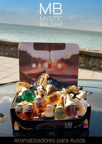 Imagen 2 de 5 de Perfume Mystic Balsam Aromatizador Para Colgar 7 Fragancias