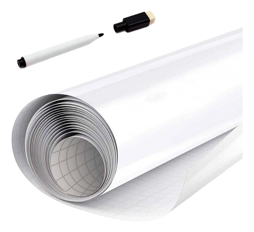 . Quadro De Vinil Autoadesivo Branco Quadro-negro 200 X 45