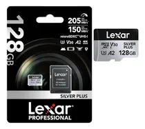 Comprar Tarjeta Microsdxc 128gb Profesional Lexar Silver Plus Ipx7