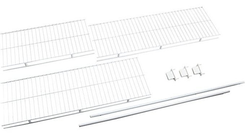 Rubbermaid Montaje Directo No Ajustable Sistema De Armario,