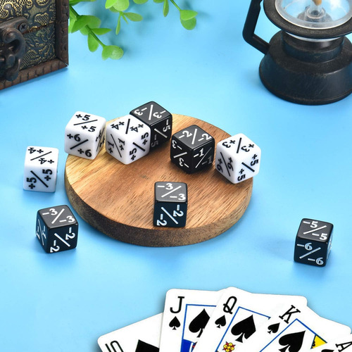 30 Piezas Dados Contadores Juego De Dados D6 Cubo Compa...