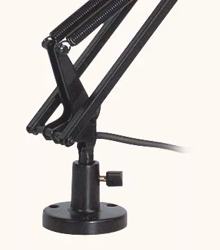 Proel DST 110 - Soporte de mesa para micrófono con base pesada de hierro fundido 