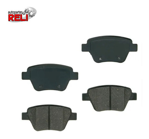 Balatas Traseras Para Vw Audi S3 2009-2011