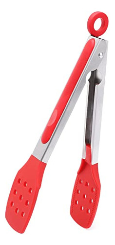 Pinzas De Cocina Daily Kisn 9puLG Con Puntas De Silicona Y