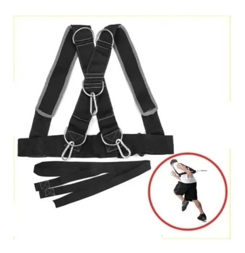 Imagen 3 de 8 de Arnes De Lastre Fitness Entrenador De Velocidad Y Fuerza