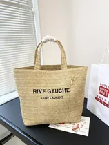 Comprar Ysl Bolso Tote Tejido Ysl Bolsas
