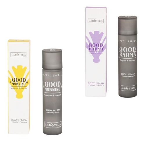 Imagen 1 de 7 de Kitx2 Labotica Splash Aromaterapia Good Karma Good Morning