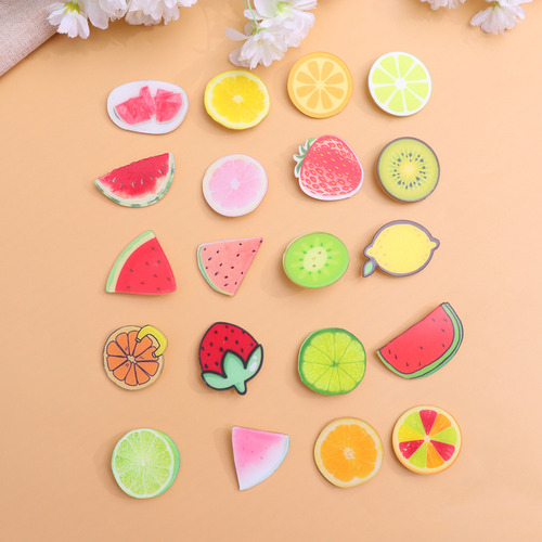 Broche Creativo Con Forma De Fruta, 20 Unidades, Insignias A