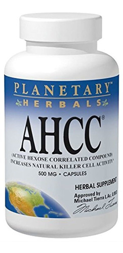 Planetary Herbals Ahcc Active Hexose Correlated 500 mg