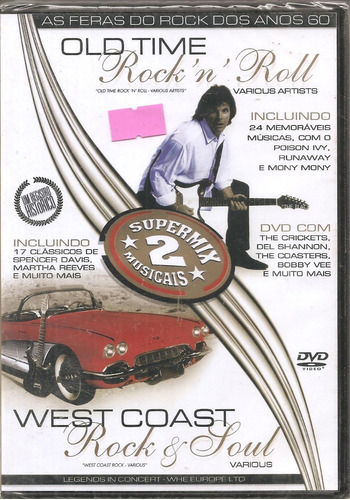 Dvd Vários - Old Time Rock 'n' Roll/west Coast Rock & Soul
