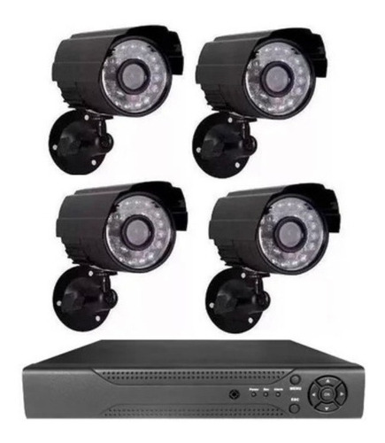 Kit Camaras Seguridad Kit Dvr Cámaras De Vigilancia Kit Cctv