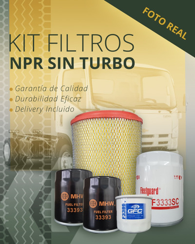 Kit De Filtros Canter Sin Turbo